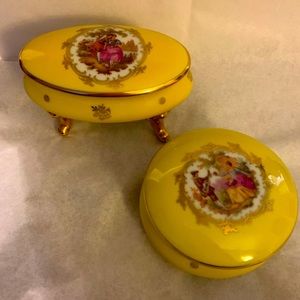 Limoges set of 2 Vintage